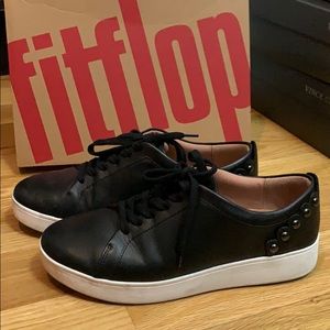 FitFlop Rally Scallop Black Size 8/EUR 39
